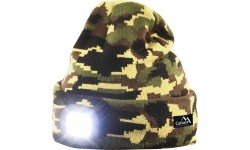 Kepurė su LED žibintuvėliu Cattara Army