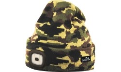 Cap with LED flashlight Cattara Army