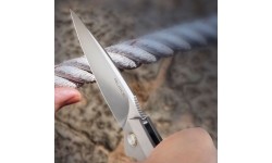 Hunting and Survival Knives : Peilis Ruike M105-TZ Silver