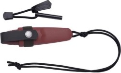 Morakniv Eldris red knife with Neck Knife set stainless steel