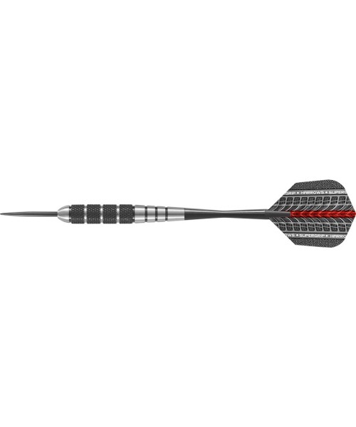 Smiginio strėlytės Harrows Black Jack 9183 Steeltip 3x24g