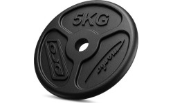 Steel inSPORTline Plates Marbo Sport: Ketaus svorių rinkinys Marbo 30 kg (2x10kg + 2x5kg)