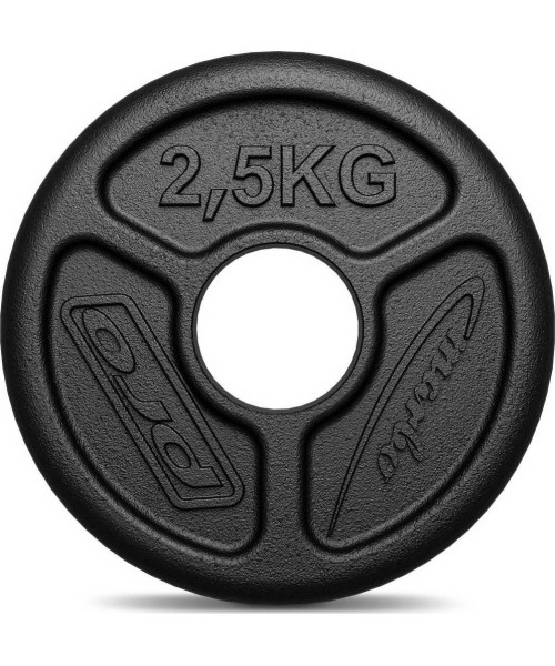 Olympic Cast Iron Weight Plate Marbo MW-O2I5-OLI, 2,5 kg, 51mm