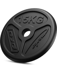 50 mm - Plieniniai svoriai Marbo Sport: Olimpinis ketaus svoris Marbo MW-O15-OLI, 15kg, 51mm