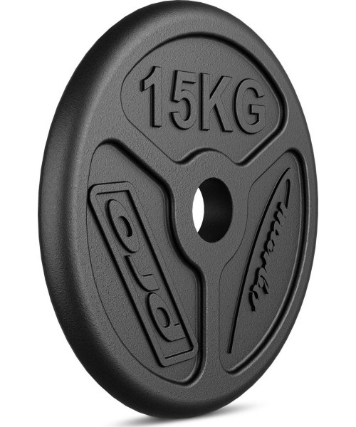 Olimpinis ketaus svorio diskas Marbo MW-O15-OLI, 15 kg, 51 mm