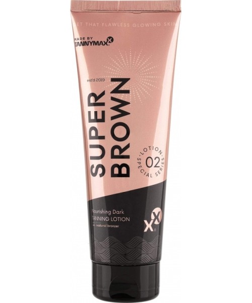 Soliariumų priedai Tanny Maxx: Savaiminio įdegio losjonas Tanny Maxx Super Brown Nourishing Natural Dark + Natural Bronzer 25...