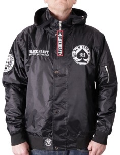Men’s Jacket Black Heart Barker - Black