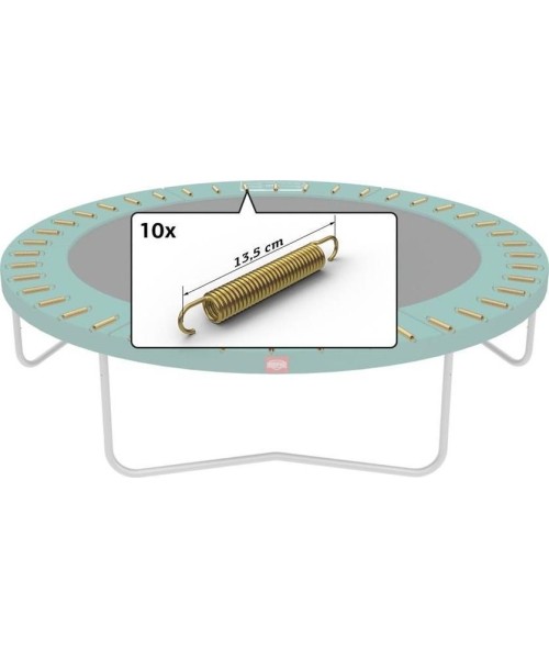 Trampoline Spare Parts BERG: Springs for Trampoline Berg Talent - Goldspring Talent x10
