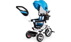 Children's Scooters Eco Toys: Vaikiškas triratukas Ecotoys 360° Plius, pilkas