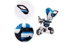Children's Scooters Eco Toys: Vaikiškas triratukas Ecotoys 360° Plius, pilkas