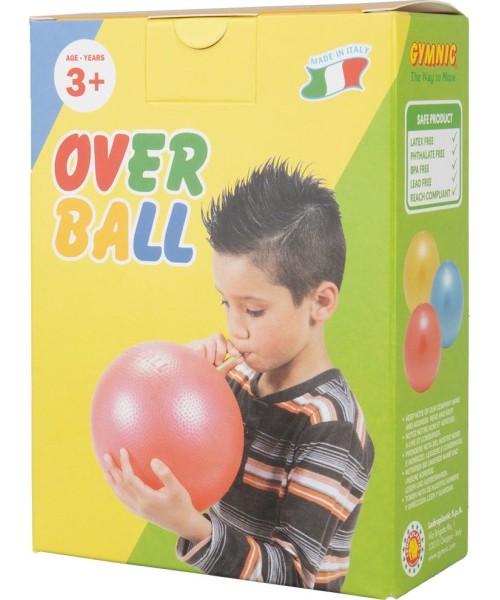 Rehabilitation Ball Yate Overball Yellow, 23cm