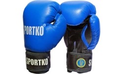 Boxing Gloves SportKO: Natūralios odos bokso pirštinės SportKO PK1