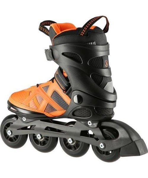 Fixed size rollers Nils Extreme: NA14112 JUODAI ORANŽINIAI RIEDUČIAI NILS EXTREME