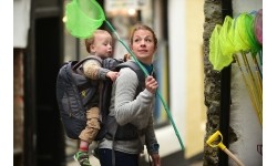 Kelioniniai krepšiai LittleLife: Kuprinė LittleLife Child Carrier Traveller S4, pilka