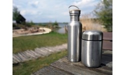 Maisto termosas BasicNature, 0,4 l, nerūdijantis plienas