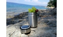 Maisto termosas BasicNature, 0,4 l, nerūdijantis plienas