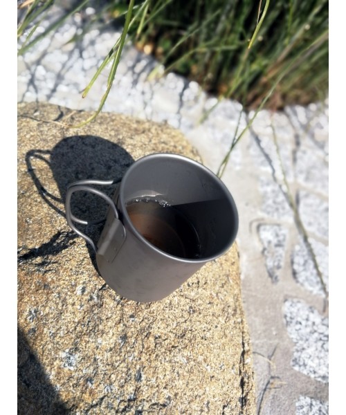 Mug BasicNature Titanium Beaker, 375ml