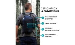 Outdoors Backpacks : Backpack Scrubba Stealth Pack 3in1, 18L
