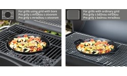 Round Grill Pan Cattara Cast Iron (for grills 13040,13043)
