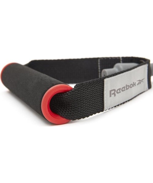 Pasipriešinimo guma su rankenomis Reebok pilka - lengva