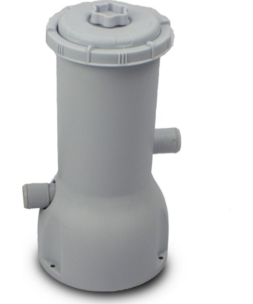 EXIT Stone pool 540x250x100cm with filter pump - grey