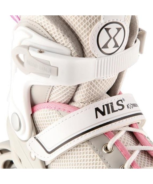 Children's Skates 2in1 Nils Extreme: NH18188 2IN1 RIEDUČIAI / LEDO RITULIO PAČIŪŽOS