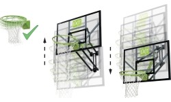 EXIT Galaxy Wall-Mount System (with Dunkring) Rectangular Polycarbonate (PC)
