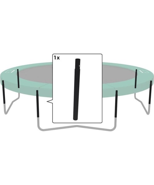 Trampoline Spare Parts BERG: Middle Post for Trampoline Berg Champion - Black