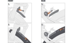 Gloves & Helmets & Accessories : Skydelių komplektas 26-27.5 SKS Velo 65 Mountain