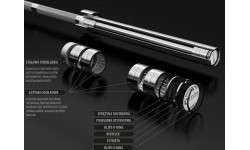 Olimpiniai grifai 50 mm HMS Premium: Olimpinis grifas HMS Premium GO901 900kg