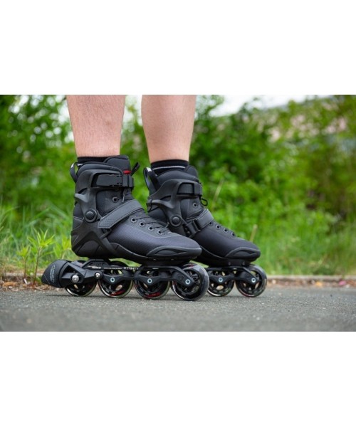 Rollerblades Powerslide Phuzion Radon Black 80 Trinity