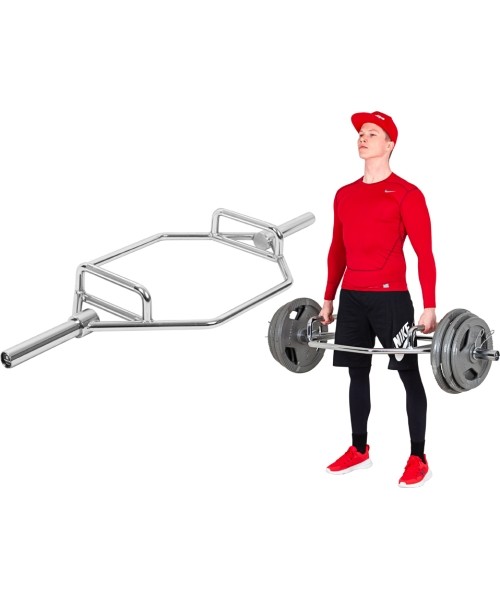Olimpiniai grifai 50 mm inSPORTline: Štanga inSPORTline Dedlif Olympic