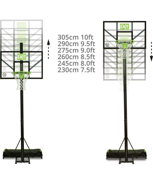 EXIT Comet Portable Basket Rectangular Polycarbonate (PC)
