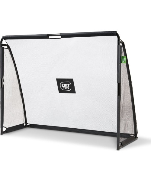 Mobilūs futbolo vartai Exit: Mobilūs futbolo vartai su atmušimo sienelė Exit Coppa 220x170x80cm