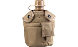 Gertuvės ir puodeliai MIL-TEC: COYO.US PLASTIC CANTEEN W.CUP AND COVER