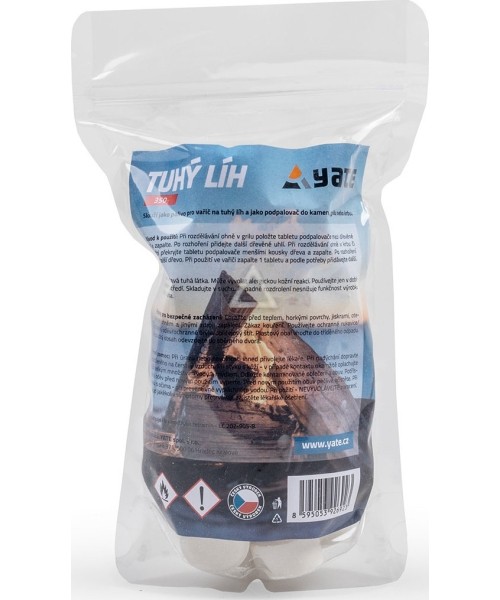 Cookers and Accessories Yate: Solid Alcohol Tablets Yate, in PE Bag, 200 g