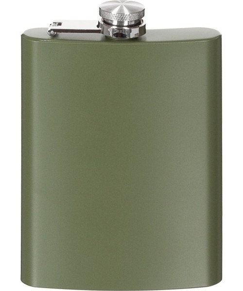 Gertuvės ir puodeliai FoxOutdoor: Plokščia gertuvė FoxOutdoor, žalia, 225ml
