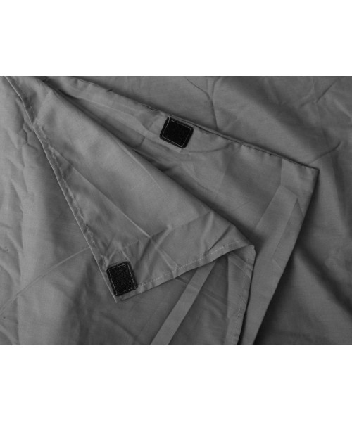 Sleeping Bag Liner Origin Outdoors Poly-Cotton Rectangular Anthracite