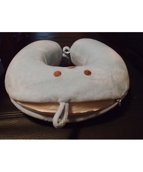 Neck Cushion BasicNature Kids, Blue
