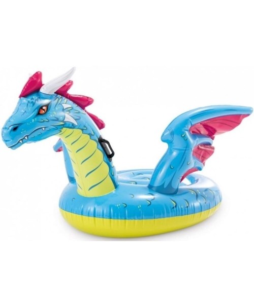Vaikų baseinai Intex: Pripučiamas čiužinys Intex Dragon, 201x191, 57563
