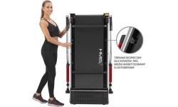Treadmills HMS: Elektrinis bėgimo takelis šiaurietiškam ėjimui HMS LOOP15