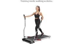 Treadmills HMS: Elektrinis bėgimo takelis šiaurietiškam ėjimui HMS LOOP15