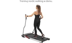 Treadmills HMS: Elektrinis bėgimo takelis šiaurietiškam ėjimui HMS LOOP15