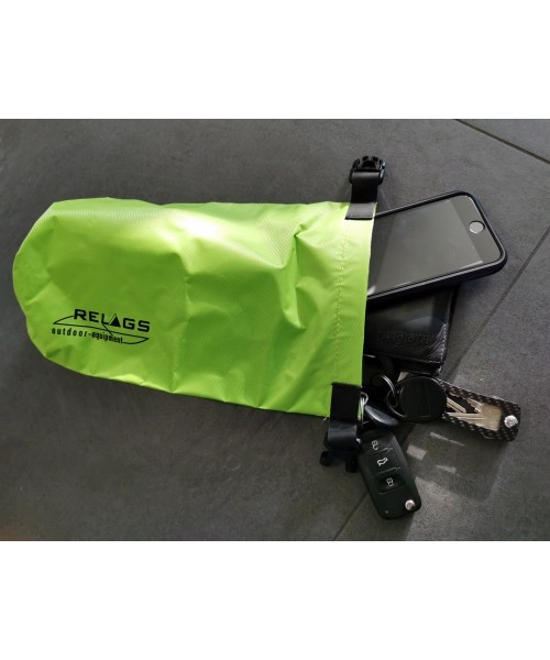 Dry Bag BasicNature 210T 2L, Light Green