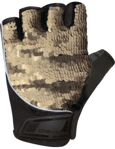 Chiba Lady Glamour Fitness Gloves 40968 (Gold)