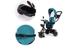 Children's Scooters Eco Toys: Triračio pasukama sėdynė Mėlyna