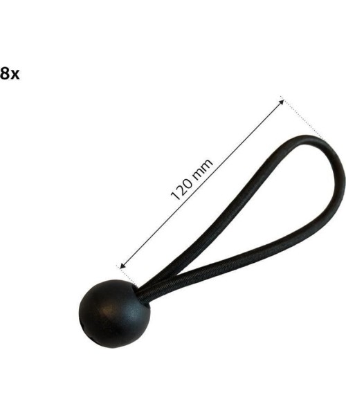 Trampoline Spare Parts BERG: Elastic Band + Ball Berg, 120mm (8x)