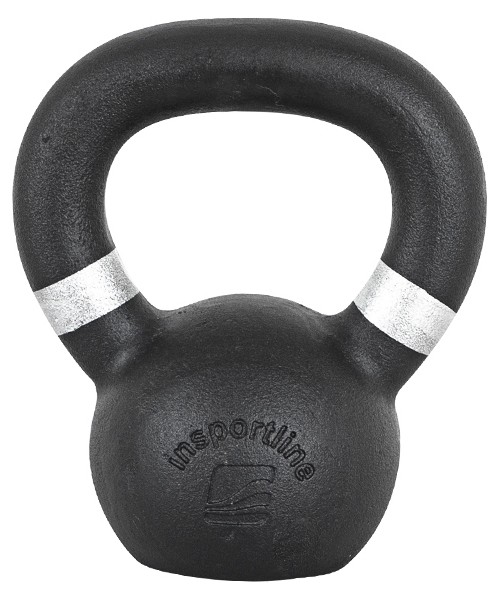 Metalinės ir keičiamo svorio giros inSPORTline: Ketaus gira inSPORTline Powder 4 kg