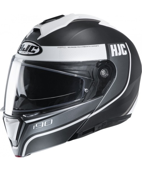 Modular Helmets HJC: Atlenkiamas motociklininko šalmas HJC i90 Davan MC10SF P/J