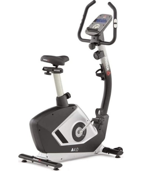 Dviračiai treniruokliai Reebok fitness: Dviratis treniruoklis Reebok A4.0 Silver